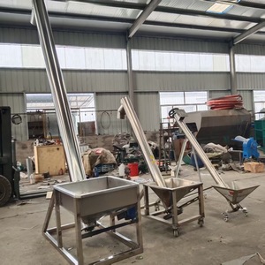 Spiral Conveyor Stainless Steel Inclined Adjustable Speed For Manufacturing <b>Plant</b> - Product Image 3