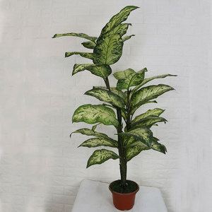 Vente en gros <span class=keywords><strong>de</strong></span> plantes artificielles en bonsaï Rohdea Japonica, petites plantes en pot, décoration intérieure pour le bureau et les magasins - Product Image 3