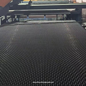 중국 스크린 메쉬 공급 업체에서 마이닝 사용자 정의 진동 채석장의 사각형 구멍 압착 와이어 용 하이 퀄리티 65Mn 스틸 와이어 메쉬 - Product Image 6