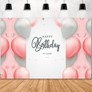 Bannière publicitaire personnalisée en tissu pour décorations intérieures, fêtes d'anniversaire d'enfants et arrière-plans - Product Image 2