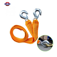 Cordon de remorquage 5M 8T, sangle de remorquage pour voiture, corde de secours en nylon, corde de traction 3m 4m 5m, double remorquage pour SUV et moto