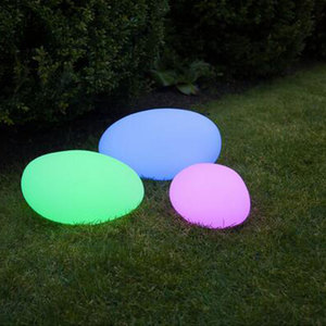 Lámpara Solar <span class=keywords><strong>de</strong></span> Jardín RGB/3000k/6000k, Reflector Solar para Exteriores, Resistente al Agua IP65, Lámpara Hueca para Césped, Patio y Caminos - Product Image 1