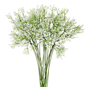 Ramo de Gypsophila artificial, flores falsas de plástico, ramo de mano para novia, adornos decorativos para boda, hogar, venta al por mayor - Product Image 1