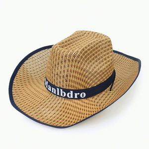 Hot Selling Summer Sunshade <b>Straw</b> <b>Hat</b> <b>Men</b> Cowboy <b>Hat</b> Outdoor Large Brim Sunscreen Farmers Farm Work <b>Hat</b> Wholesale - Product Image 5