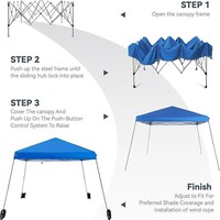 Tente d'exposition personnalisée tente pliante extérieure imperméable de 3x3 tente en toile de 10x10 pieds tente pop-up gazebo de jardin auvent