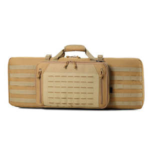 32 "36" 42 "48" ダブル戦術銃バックパックヘビーデューティーデュアルガンケースハンティング/レンジ用防水MOLLEナイロンガンホルスター - Product Image 6