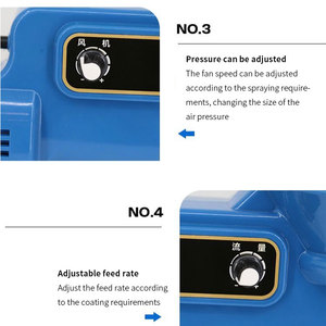 <span class=keywords><strong>Pistola</strong></span> de Pintura Eléctrica de Alta Atomización, <span class=keywords><strong>Pistola</strong></span> de Alta Presión de 250 psi, <span class=keywords><strong>Pistola</strong></span> de Pulverización de Pintura de Látex Colorida, Imprimación <span class=keywords><strong>para</strong></span> Paredes Exteriores - Product Image 3