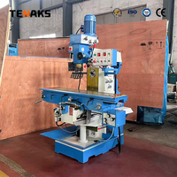 Machine de perçage et de fraisage universelle verticale et horizontale TENAKS ZX6332 automatique de haute précision pour le travail des métaux
