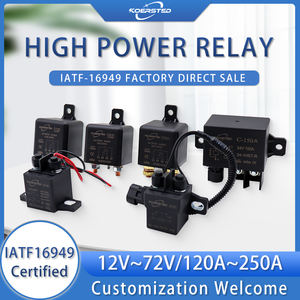 Высокая мощность 120A <span class=keywords><strong>150A</strong></span> 200A 250A реле для автомобилей Новый 12V ~ 110V высокого напряжения совместимый - Product Image 2