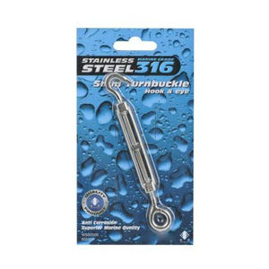 Fixadores de Alta Qualidade da <span class=keywords><strong>China</strong></span>, Turnbuckle M48 Din1478 em Aço Inoxidável 316, Gancho de Olho Galvanizado de 16m - Product Image 6