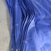 Bâche imperméable respirante en plastique bleu de Pe de haute qualité pour imperméable