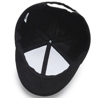 2025 sombrero Ecuestre para exteriores versátil Casual estilo coreano gorra de béisbol de ala corta Duckbill Color sólido moda Unisex