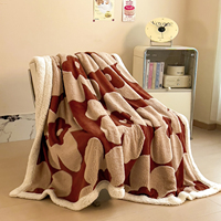 Couverture Jacquard Personnalisée avec Logo Imprimé en Gros – Literie Écologique pour la Maison, le Camping, les Voyages et l'Utilisation en Extérieur Toutes Saisons