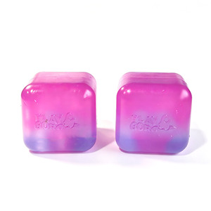 Cube de décompression changeant de couleur, bloc de glace à presser en maltose, jouet sensoriel en plastique TPR - Product Image 3