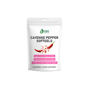 Cápsulas de Pimienta de Cayena de Rápida Absorción con Extracto de Remolacha y Aceite de Semilla de Uva para Apoyar el Bienestar y la Vitalidad Diarios - Product Image 1