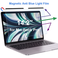 Protection d'écran magnétique anti-lumière bleue de qualité supérieure pour MacBook Pro 14,2 pouces 2021/2023/2026 A2442/A2779 Film protecteur pour les yeux