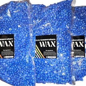 แว็กซ์นิวเค ไร้ความเจ็บปวด 1000 กรัม ปราศจากสารก่อภูมิแพ้ พรีเมียม สีม่วงกลิตเตอร์ ลาเวนเดอร์ โรซินฟรี กำจัดขนบนใบหน้า เซรา เดพิลลาทอเรีย - Product Image 3