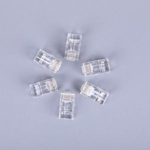 เอ็มพี เน็ตคอนเน็ค RJ45 คริสตัลเฮด 8P8C ขั้วต่ออีเธอร์เน็ตป้องกันการเกิดออกซิเดชันแบบไม่มีฉนวนหุ้ม 100 ชิ้น - Product Image 3