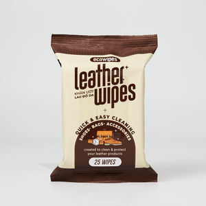 Toallitas húmedas Eco Wipes para limpieza de cuero, 25 hojas, toallitas desechables para el cuidado y limpieza del cuero, ¡Gran oferta desde Vietnam! - Product Image 6