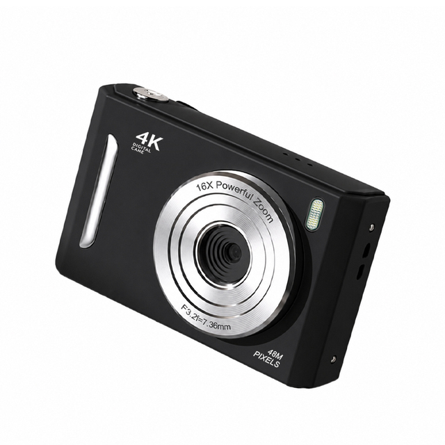 New 4K Digital Camera for Vlogging 48MP Autofocus 2.8 IPS Display MP3 Player Portable Video Camcorder Beginners School Toy