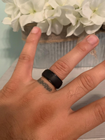 Bague en silicone de couleur personnalisée pour lui, alliances en caoutchouc multicolores avec rainures de ventilation