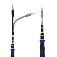 Kit de réparation professionnel personnalisable pour PS3/PS4/Xbox : Jeu de tournevis Torx avec manche en acier et outils de levier sécurisés pour console de jeu
