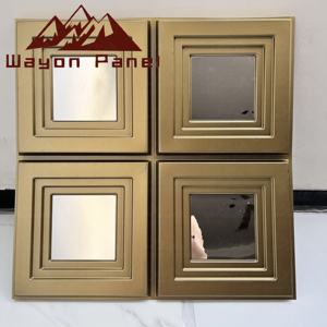 Panneaux muraux en polyvinyle chlorure 3D encastrés Wayon <span class=keywords><strong>pour</strong></span> murs, plafonds et revêtements intérieurs de télévision en polyvinyle chlorure - Product Image 2