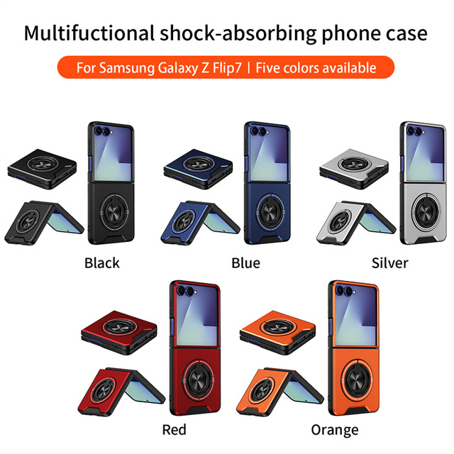 Lichicase Smooth Touch Screen Protection Lens Cover Mobile Accessorize for Samsung Z Flip 8 Armor Phone Case