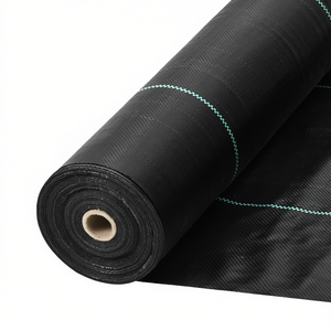 Malla Paisajística Tejida de Alta Resistencia 13FTx60FT, Barrera Contra Malezas y Plagas, Alta Permeabilidad, Bloqueador de Grava para Jardín - Product Image 1