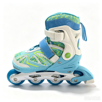 Patins à roulettes en ligne réglables à prix d'usine pour adultes expérimentés, sports de plein air avec roues en PU haute élasticité