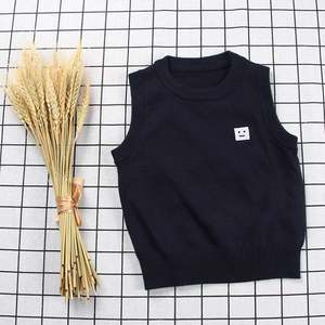 Vente en gros OEM de pulls <span class=keywords><strong>tricot</strong></span>és pour bébés, gilets <span class=keywords><strong>sans</strong></span> manches pour enfants, sweatshirts 100% coton - Product Image 2