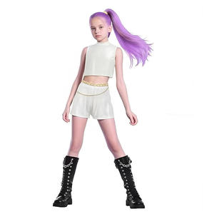 Nuevo Conjunto de Disfraz de Cosplay de Cazadora de Demonios de Anime para Niñas, <span class=keywords><strong>Traje</strong></span> de Bruja Infantil, Tela de Poliéster Negra y Dorada, Tiempo de Entrega de Muestra de 7 Días - Product Image 6