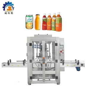 Ce 200Ml Automatische Vruchtensap Drinken Fles Kan Verpakking Vloeibare Vulmachine