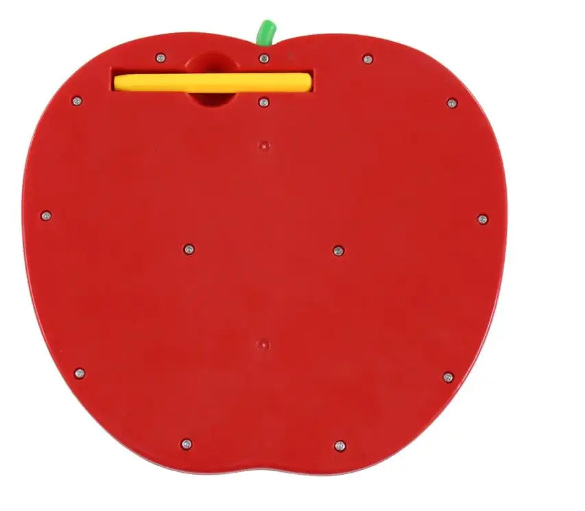 Zeichenbrett pädagogisches Lernen ABC Vorschulgeschenk Apfel magnetisches Zeichenbrett