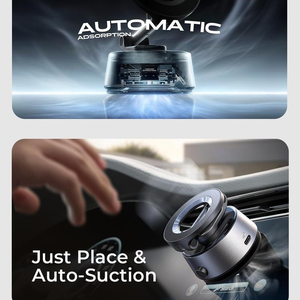 LISEN 360 °   Soporte Magnético Ajustable para Teléfono Móvil con Ventosa Eléctrica para Coche, Soporte <span class=keywords><strong>de</strong></span> Adsorción Automática para <span class=keywords><strong>iPhone</strong></span> 17 16 Pro Max - Product Image 2
