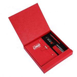 Custom Executive Gift <b>Set</b> <b>Notebook</b> Pen & Keychain for Corporate Gifts & Promotions - Product Image 1