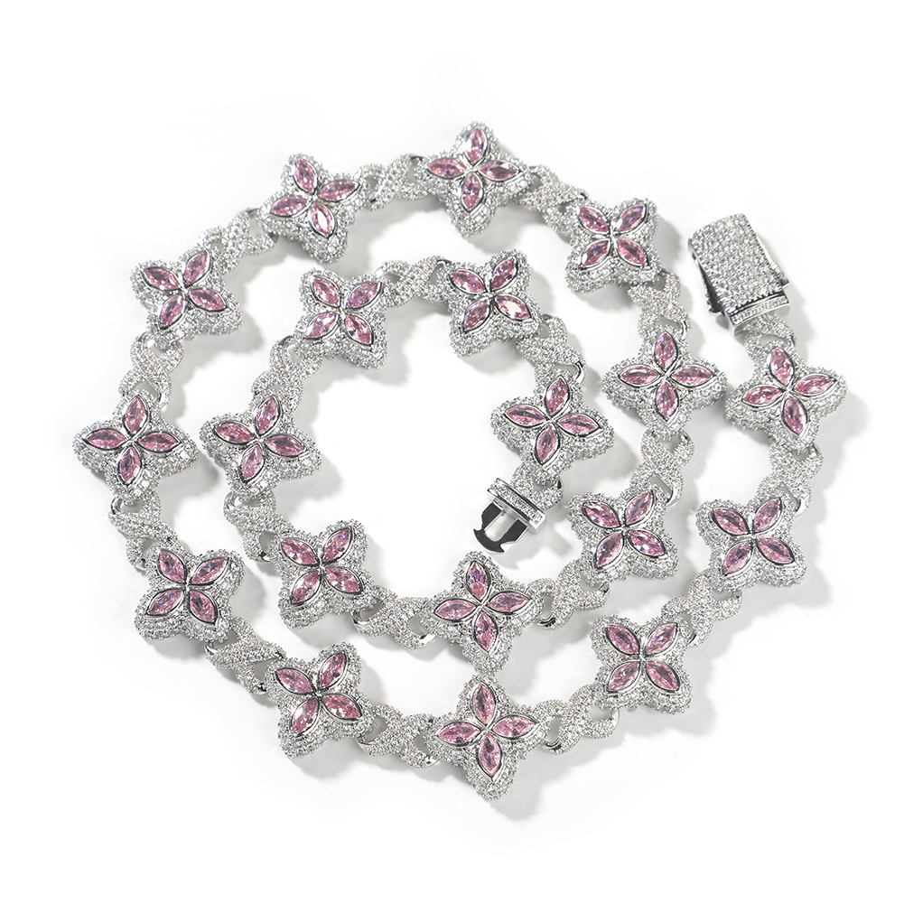 silver pink
