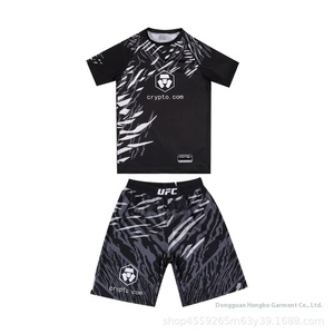 UFC Quick-Drying Breathable Sportswear for Men <strong>Women</strong> Children Sparring Suit with Front Logo for Muay Thai <strong>Shorts</strong> Training <strong>Boxing</strong> - Product Image 4