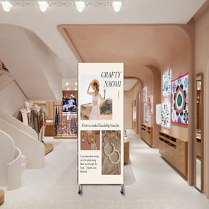Écran d'affichage LED portable et pliable HD P1.25 pour publicité intérieure, avec contrôle Wi-Fi, pour affiches <span class=keywords><strong>vidéo</strong></span> personnalisées - Product Image 2