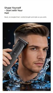 Cortadora de Pelo Eléctrica Huanxing EC106 para Toda la Familia, Recargable, Resistente al Agua, Elimina el Frizz, para Barba, Cuerpo y Rostro - Product Image 2