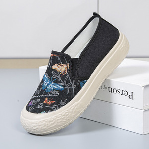 Scarpe Casual da Donna con Tomaia in Tessuto Stile <span class=keywords><strong>Chucky</strong></span> Scarpe Basse Casual da Donna all'Ingrosso - Product Image 1