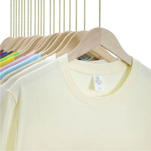 Custom Logo 210 Grams Men's Vintage Sports T-Shirt O-Neck Anti-Wrinkle Plain Dyed Compressed Sublimation Blank Digital Printing - Product Image 2