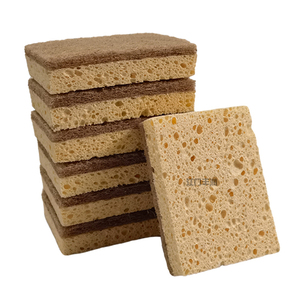 Bán buôn xu hướng mới thân thiện với môi trường PU Chất liệu <span class=keywords><strong>kenaf</strong></span> bột gỗ làm sạch nồi và bát làm sạch khối - Product Image 3