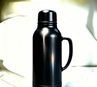 Pigment à effet holographique laser super fin noir flash aluminium pour thermos en acier, revêtement de surface finition arc-en-ciel