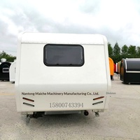 Mini-caravane de voyage moderne avec capacité de couchage pour 2 personnes en promotion