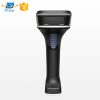 DYscan 1D CCD Handscanner Kabellos für Barcode-Lesung - Weiß 1 Jahr Garantie Hochgeschwindigkeits-Scanning (3mil/0,1mm)