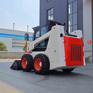 Mới hiệu quả Nhỏ gọn <span class=keywords><strong>loader</strong></span> máy <span class=keywords><strong>mini</strong></span> bánh Skid chỉ đạo Bộ nạp đổ xe tải sạc - Product Image 4