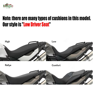 KOLMIO-LAM Passend für F650GS F700GS F800GS 2008-2018 Motorrad Niedriger Fahrersitz Polster Beifahrersitz Kissen F <span class=keywords><strong>650GS</strong></span> 2006-2016 - Product Image 2