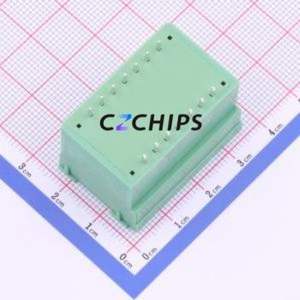 KF2EDGVHM-3.5-2*7P Plug-in Terminal Block Through hole,P=3.5mm Connector Board-to-Board / Socket Closed Screw Fixing 2x7P 3.5mm - Product Image 2