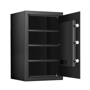 スチール製電子デジタルロック金庫 大型電子金庫 家庭用 ホテル用 業務用 現金保管金庫 - Product Image 3